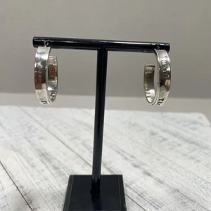 Große Vintage Tiffany & Co 1837 T & Co Sterling Silber Ohrringe, 2003, Nachlass - Bild 1 von 7