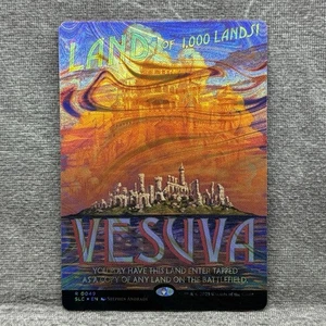 MTG Vesuva (Halo Foil) – Secret Lair Countdown Kit SLC #49 Alt Art NM Magic Card - Picture 1 of 10