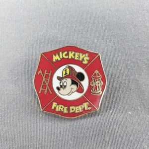 Mickey's Feuerwehr 1 1/4" Disney Pin - Bild 1 von 2