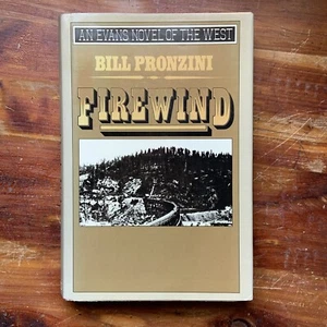 Firewind Bill Pronzini Hardcover First Edition 1989 California Western Exlibris - Bild 1 von 11