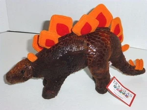 Peluche suave Stegosaurus 11 1/2"" largo x 7"" alto de Douglas, nuevo, con etiquetas - Imagen 1 de 3