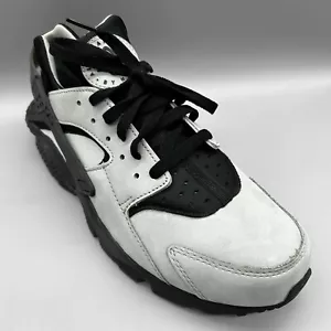 Nike Air Huarache Run Premium Glimmer Grün Schwarz 704830-301 Herren Uk 9,5 Turnschuhe - Bild 1 von 8
