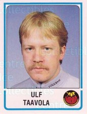 1986-87 Swedish Panini Stickers #188 Ulf Taavola