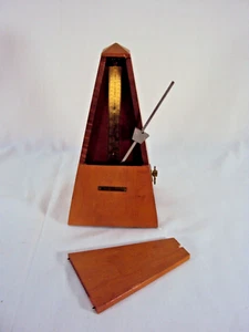 SETH THOMAS METRONOME MAPLE WOOD Model E873-009 - Bild 1 von 8
