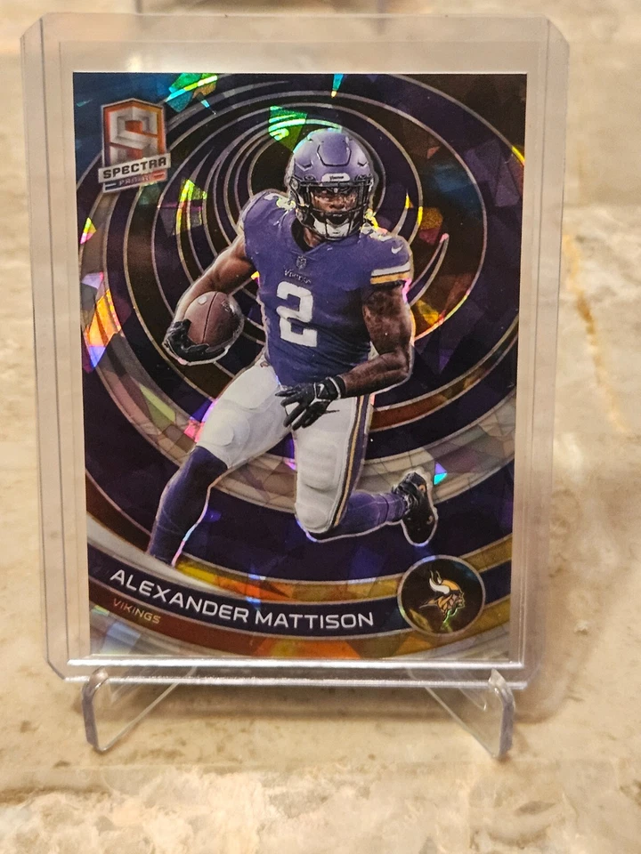 ALEXANDER MATTISON No. 59 2023 Panini Spectra Astral #37/40 - Minnesota Vikings - Image 1 of 2