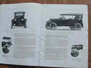1923 Studebaker Car Light Six Katalog Touring Limousine Roadster sehr rau - Bild 1 von 9