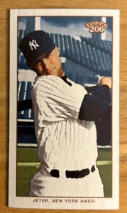 2002 Topps T206 Derek Jeter #236 New York Yankees HOF VG Corner Dings - Picture 1 of 2