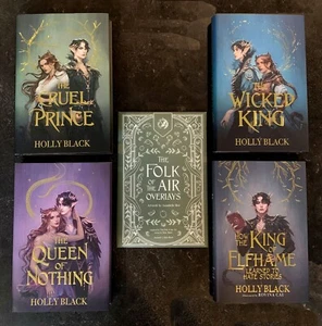 The Folk of the Air Iron Editions with Overlays - Holly Black - Fairyloot Unread - Picture 1 of 16