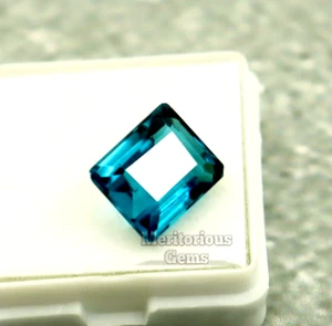 Piedra preciosa suelta turmalina azul turmalina 6 a 7 oferta certificada de San Valentín - Imagen 1 de 5