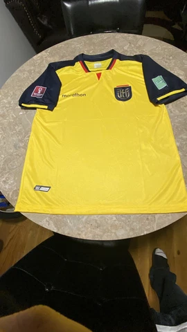 Camiseta Selección Ecuador Fútbol Oficial Tallas XS / S / M  / SOCCER SHIRT Cover