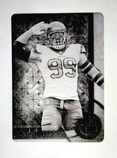 JJ WATT 1/1 2015 Topps Triple Threads #4 - Black Printing Plate - Texans ❓️HOF❓️