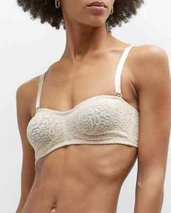 Wacoal Halo Strapless Lace Bra Underwire L20046 Womens Size 32D - Picture 1 of 11