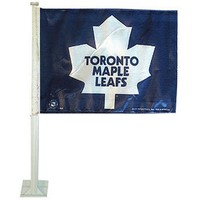 leafs car flag