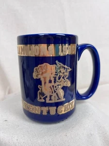 Kentucky Wildcats 1996 National Champions Mug Navy Blue Gold Vintage Basketball - Picture 1 of 6
