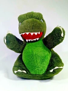 RARE Vintage Fuzzy GYRATING GODZILLA 10" Electronic Plush Doll 1991 TAKARA Japan - Picture 1 of 12