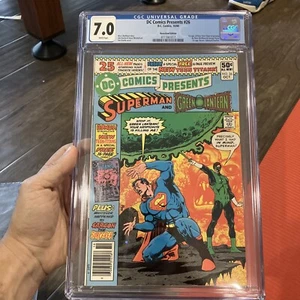 DC Comics Presents 26 CGC 7.0 Newsstand 1st Raven Cyborg Starfire - Picture 1 of 4