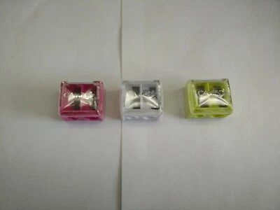 CONJUNTO DE APONTADOR DE LÁPIS DUPLO MAQUIAGEM CAMAFEU 4 PEÇAS - Imagem 1 de 3