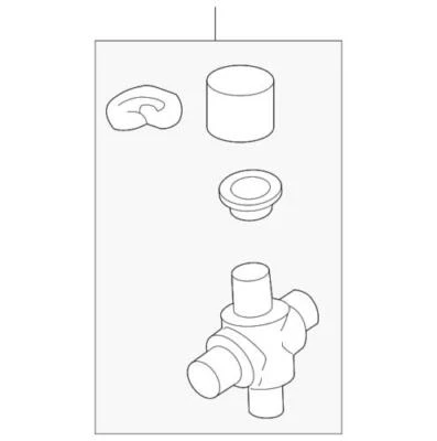 Junta universal eje de transmisión original Ford 1985-2005 F-350 Excursion F81Z-3249-AA Foto 1 de 2