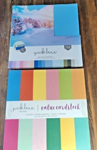 2 Park Lane 12x12 Paper Pad Cardstock sheets Precision textured and Value Smooth - Picture 1 of 4