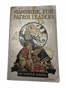 BSA Handbook for Patrol Leaders Paperback 13th Printing March 1944 Silver BS-938 - Picture 1 of 8