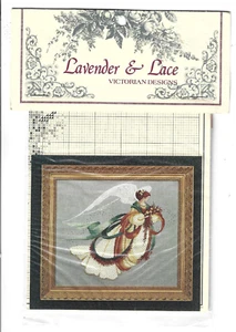 Lavender and Lace Angel of Autumn Victorian Designs Cross Stitch Chart - Picture 1 of 1