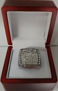 Eli Manning - 2007 New York Giants Super Bowl Ring With Wooden Display Box