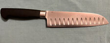 Mercer Culinary M20707 7" Forged Santoku Knife Granton Edge Full Tang Blade