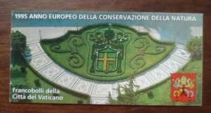 1995 VATICANO LIBRETTO ANNO EUROPEO DELLA CONSERVAZIONE DELLA NATURA NUOVO CVMC - Foto 1 di 8