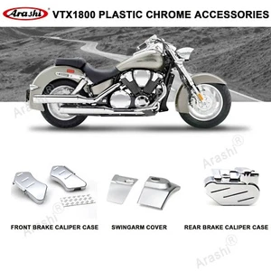 Juego de funda cromada para Honda VTX1800 VTX-1800 2002 - 2007 2006 2005 S - Imagen 1 de 11