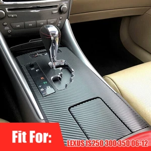 Carbon Fiber Gear Shift Box Panel Cover Trim For LEXUS IS250 300 350 2006-2012 - Bild 1 von 12