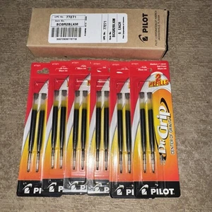 Pilot Refill for Dr. Grip Center Of Gravity Pen, Medium, Black Ink, 6- 2/Pack - Picture 1 of 4