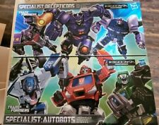 Takara Transformers Autobot+Decepticon Specialists packs, MISB