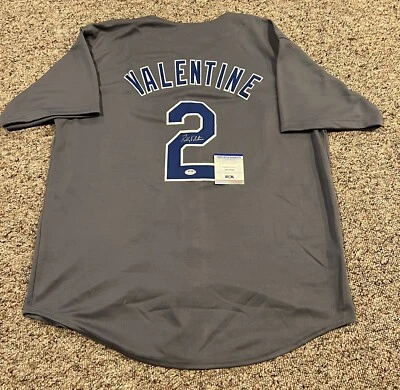 BOBBY VALENTINE Signed Autographed Auto Texas Rangers XL Jersey PSA/DNA COA - Image 1 of 4