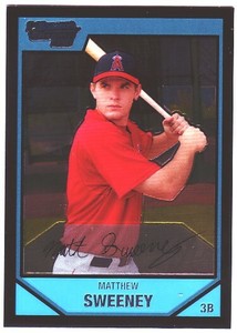 2007 Bowman Chrome Prospects #BC11 Matthew Sweeney - NM-MT