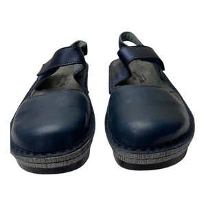 Scarpe sandalo Naot Lantana punta chiusa donna EU 37 US 6 Mary Jane pelle navy - Foto 1 di 10