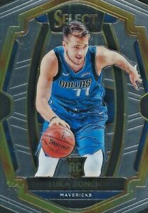 LUKA DONCIC 2018-19 Panini Select RC #122 Premier Level 