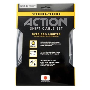 Yokozuna Action 2x Cable/Housing Kit, 3mm/1mm, F and R Set - Picture 1 of 1