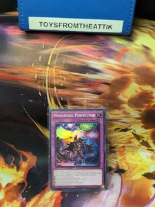 YuGioH Duelist Advance MONARCHIC PERFECTION Trap Card #DUAD-EN076 New NM SR HTF - Bild 1 von 3
