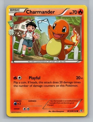 Pokemon Generations: Radiant Collection Charmander - NM #RC3/RC32 10736 - Image 1 of 2