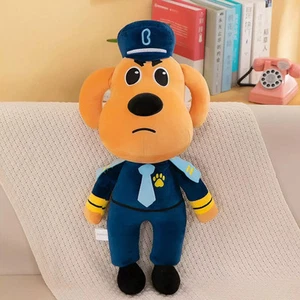 Muñeco de peluche Sheriff Labrador de 30 cm peluche suave cachorro muñeca sonrisa perro-2 - Imagen 1 de 2