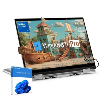 Dell Inspiron 2-in-1 14" Laptop Touch & Backlit Core I5 UpTo 64GB RAM Win11Pro - Image 1 of 4