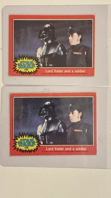 1977 Star Wars Lord Vader and a Solder #132 (2) - NEAR MINT/EX Condition - Image 1 of 4