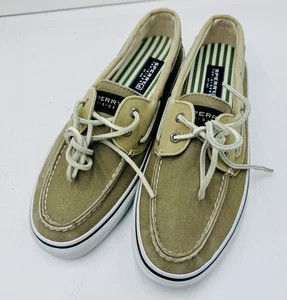 Sperry Top-Sider Bootsschuhe Herren Größe 8,5 Komfort Canvas - Bild 1 von 5