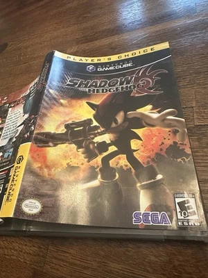 Shadow the Hedgehog (Nintendo GameCube, 2005)- (Case And Art Only) CLEAN - Image 1 of 2