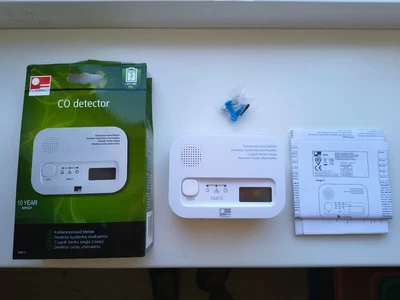 Flamingo Kohlenmonoxidmelder / CO Detector, Sensor mit 10 Jahren Lebensdauer NEU - Bild 1 von 3