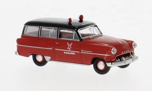 Brekina 20244 - 1/87 Opel Olympia Caravan, 1954, Falck - Nuovo - Immagine 1 di 1