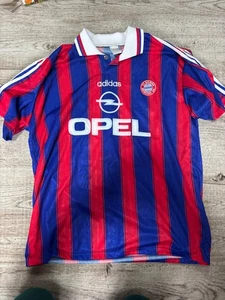 FC Bayern München - Original Adidas Trikot - 1995 - Opel - Nr. 20 - Herzog - XL - Bild 1 von 2