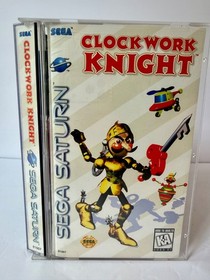 Clockwork Knight (Sega Saturn, 1995) GREAT WOW!!! w/ manual and registration
