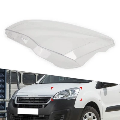Headlight Lens Housing Headlamp Mask Left For Peugeot Partner 2015-2018 - Image 1 of 4