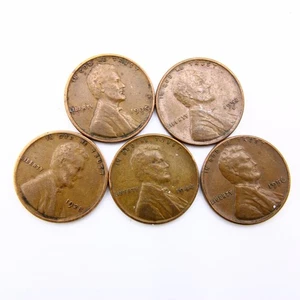 Lincoln Wheat Cent Penny Lot- Actual Coins Shown [WCL97] - Picture 1 of 2